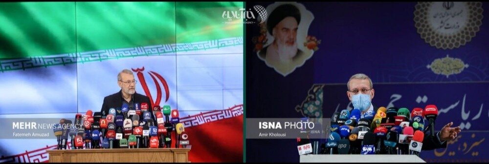 عکس هایی از علی لاریجانی در فاصله دو ثبت‌نام؛ ۱۴۰۰ تا ۱۴۰۳