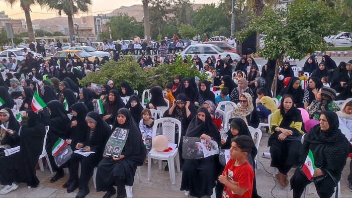 گردهمایی طرفداران سعید جلیلی در سرپل ذهاب