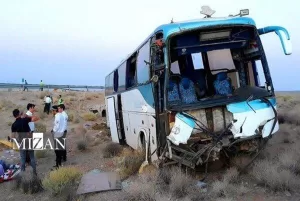 ۱۸ زائر ایرانی بر اثر تصادف در عراق مصدوم شدند