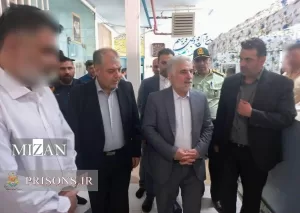 رئیس سازمان زندان‌ها از زندان مرکزی ارومیه بازدید کرد
