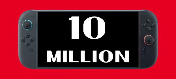 Switch 2 به طور رسمی بیش از ۱۰ میلیون دستگاه در ۴ ماه اول خود فروخت – KitGuru
