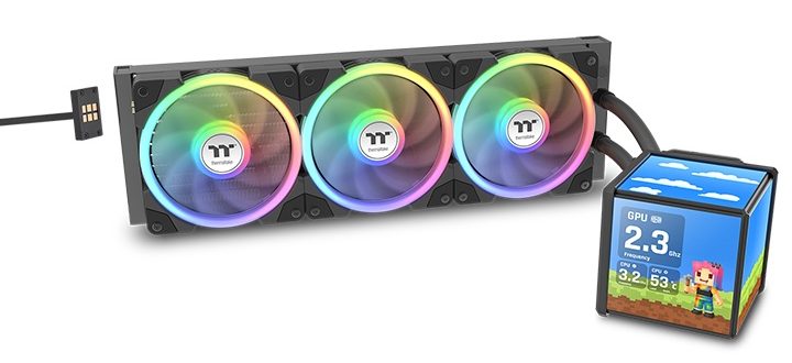 Thermaltake Minecube 360 ​​Ultra را با بلوک CPU چهار صفحه‌نمایش منحصربه‌فرد راه‌اندازی کرد – KitGuru