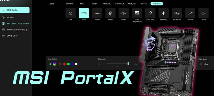 MSI Portal X را راه اندازی کرد، یک ابزار کنترل RGB مبتنی بر وب – KitGuru