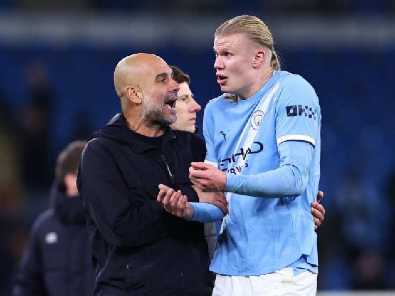 فریاد زدن پپ بر سر هالند!