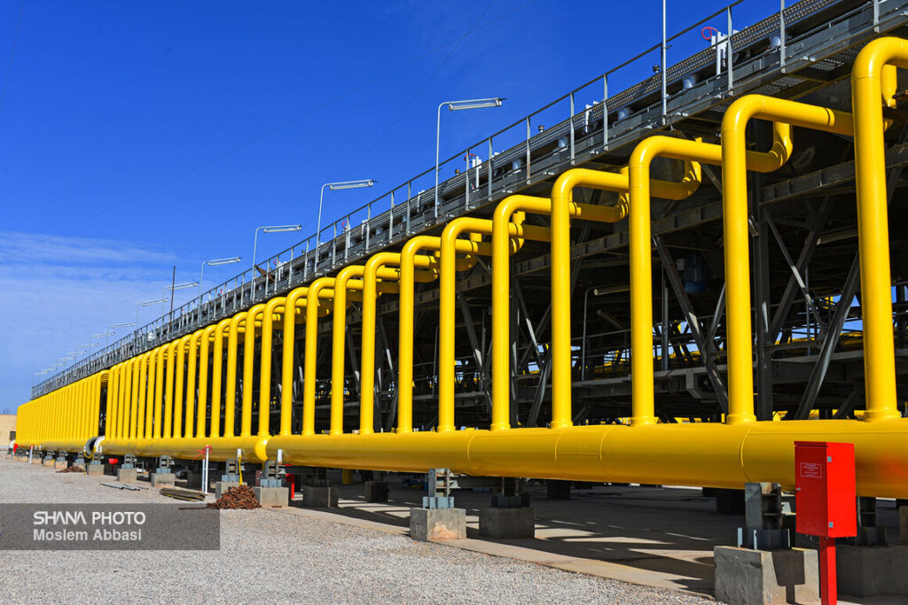 تزریق گازهای مشعل چشمه‌خوش به خط سراسری