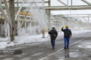 افزایش دریافت و تولید گاز در پالایشگاه شهید هاشمی‌نژاد