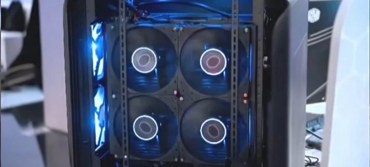 Cooler Master از مفهوم AIO شبکه عظیم ۲×۲ برای ایستگاه های کاری پیشرفته پرده برداری کرد – KitGuru