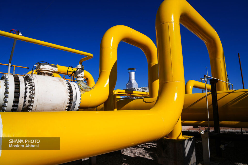 شبکه انتقال گاز در مدار حداکثر ظرفیت