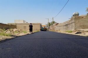 بهسازی  جاده‌های روستاهای بروایه از سوی نفت و گاز کارون