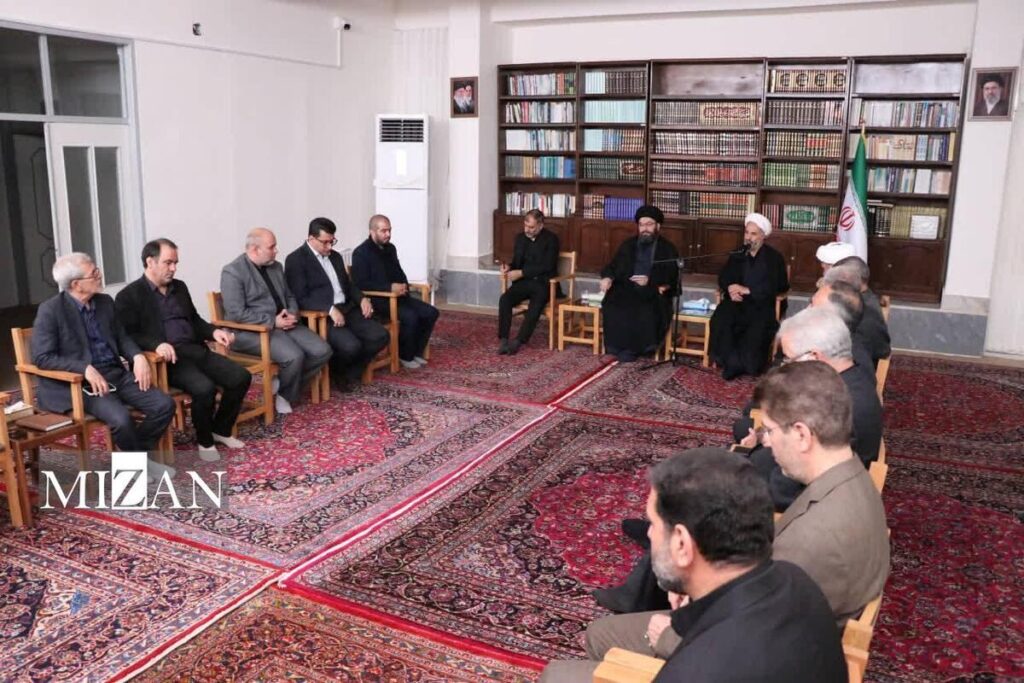 دیدار مسئولان دستگاه قضایی استان زنجان با امام جمعه زنجان 