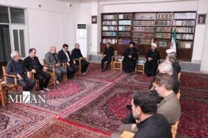 دیدار مسئولان دستگاه قضایی استان زنجان با امام جمعه زنجان 