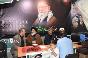 مسئولان دادگستری کهگیلویه و بویراحمد در موکب خدمات قضایی به درخواست ۳۰ نفر از مراجعان رسیدگی کردند