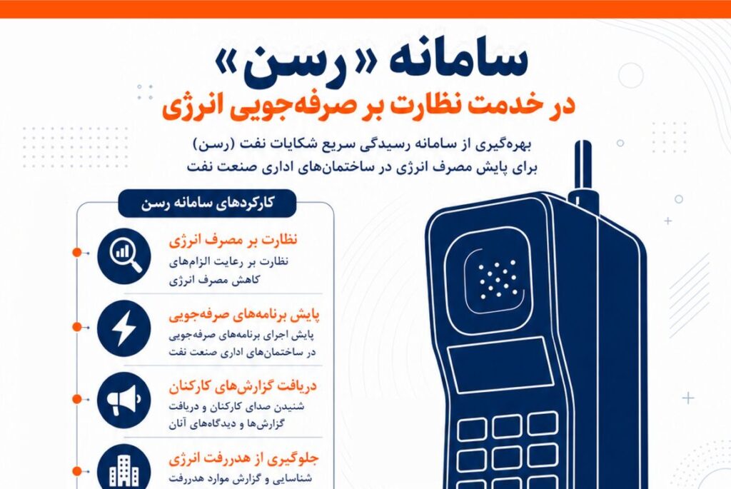 نظارت بر صرفه‌جویی با سامانه «رسن»