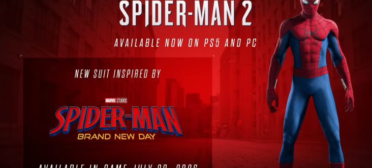 Spider-Man 2 به‌روزرسانی غافلگیرکننده‌ای دریافت می‌کند و کت و شلوار “Brand New Day” را در ماه آینده اضافه می‌کند – KitGuru