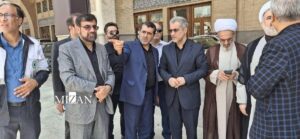 بازدید معاون پیشگیری از وقوع جرم دادستان کل کشور از محل تشییع پیکر مطهر قائد امت