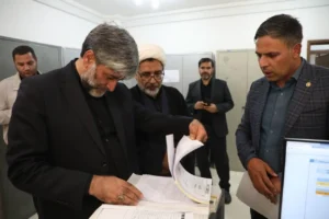 رئیس کل دادگستری آذربایجان غربی از مجتمع شهید رئیسی بازدید کرد