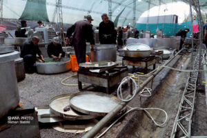 خدمت‌رسانی شرکت ملی گاز به بدرقه‌کنندگان قائد شهید ملت
