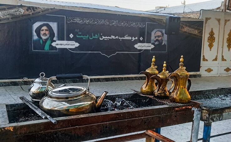 آغاز خدمت‌رسانی موکب‌های شرکت متن در چذابه و مهران