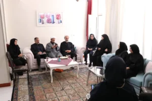 بازدید رئیس کل دادگستری زنجان از خانه نگهداری کودکان و نوجوانان دختر بی‌سرپرست