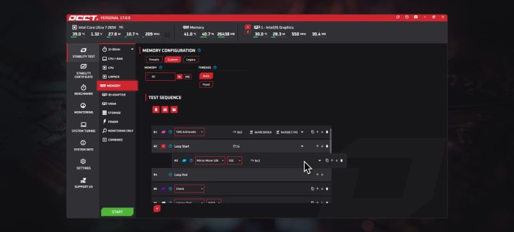 OCCT v17 با تست حافظه مدولار و ارتقاء عملکرد – KitGuru وارد شد
