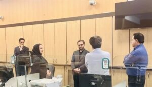 تأکید متقی‌نیا بر تقویت منابع و افزایش سهم از بازار در بازدید سرزده از شعب استان تهران