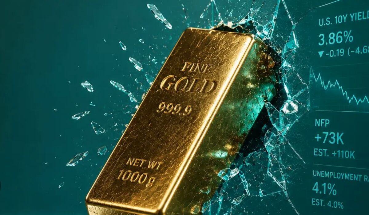 گزارش ضعیف اشتغال در آمریکا، طلا و نقره را به اوج ۷ هفته‌ای رساند