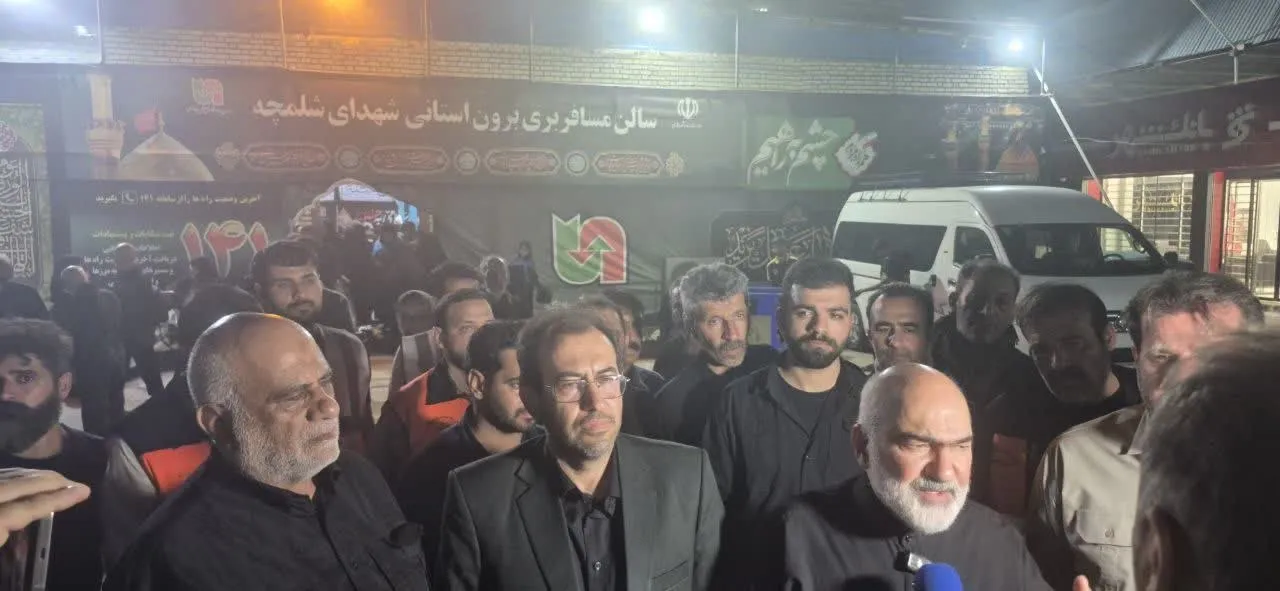 بازدید رئیس کل دادگستری خوزستان از مرز شلمچه/ نظارت مستمر بر روند خدمت‌رسانی به زائران اربعین حسینی