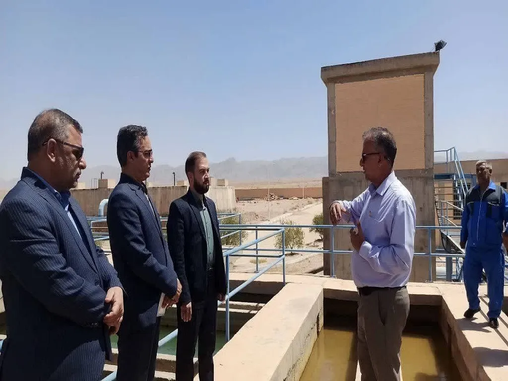 دادستان طبس از تأسیسات آب شرب بازدید کرد