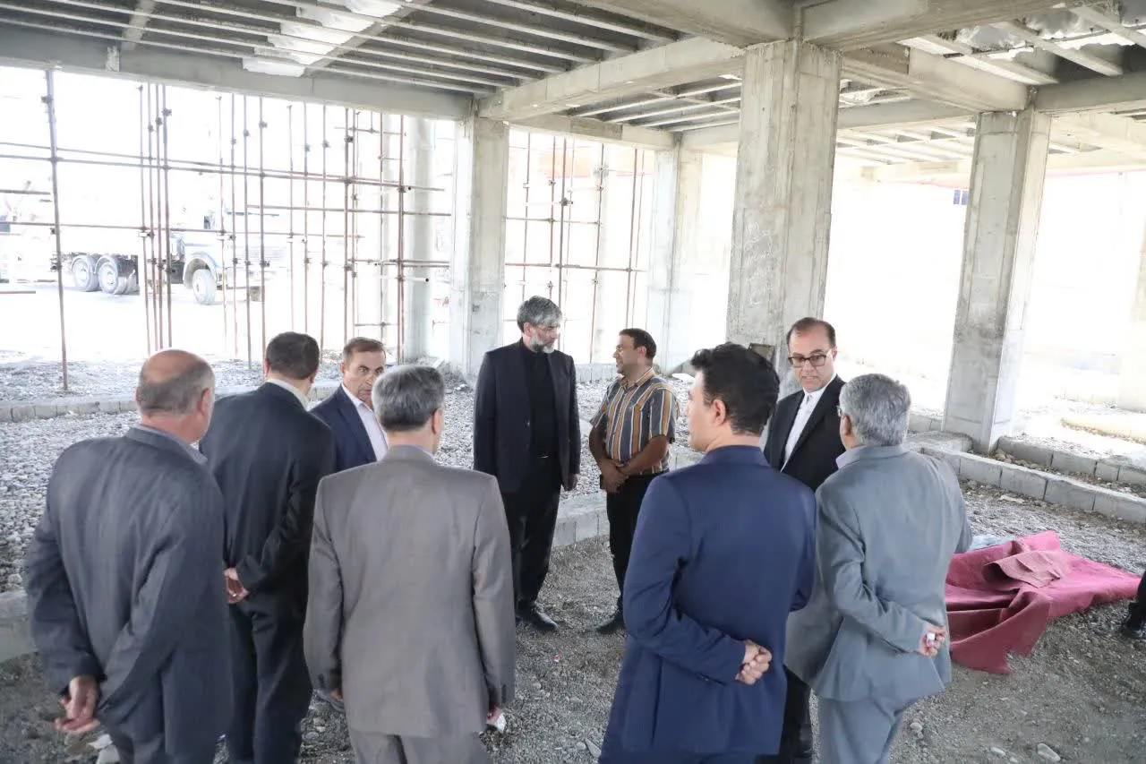 رئیس کل دادگستری استان آذربایجان غربی از پروژه توسعه دادسرای عمومی و انقلاب میاندوآب بازدید کرد