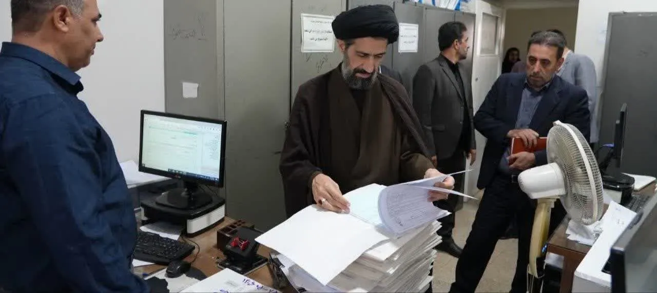 بازدید سرزده رئیس کل دادگستری استان کردستان از مجتمع محاکم حقوقی شهرستان سنندج