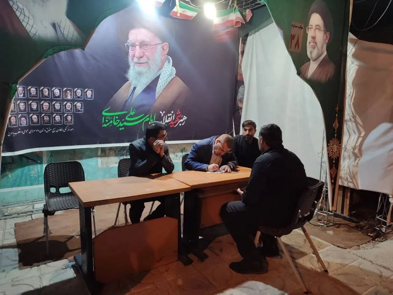 برپایی موکب خدمت دادگستری کهگیلویه و بویراحمد در ۱۶۵اُمین شب تجمع مردمی یاسوج