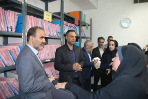 بازدید معاون قضایی دادگستری فارس از مجتمع حل اختلاف شیراز