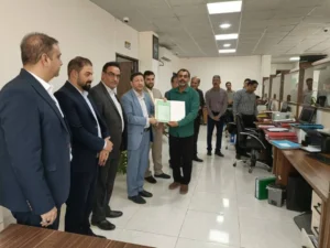 با حضور رئیس کل دادگستری استان بوشهر سند موقوفه یک هکتاری در شهرستان جم تثبیت و تحویل شد