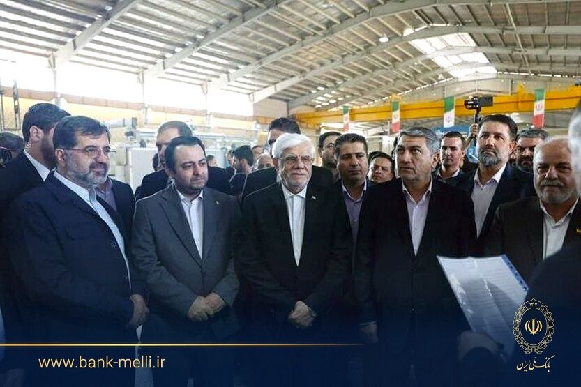 افتتاح واحد بزرگ ریسندگی در قم با سرمایه‌گذاری ۴ همت بانک ملی ایران