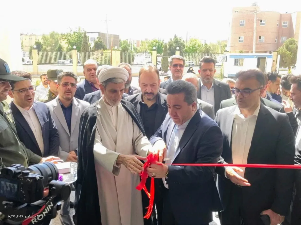 ساختمان اداره ثبت اسناد و املاک شهر جدید بهارستان اصفهان افتتاح شد