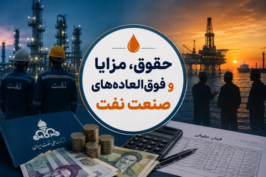 حقوق نیروهای رسمی جدید صنعت نفت با جداول ماده ۱۰ چگونه محاسبه میشود؟